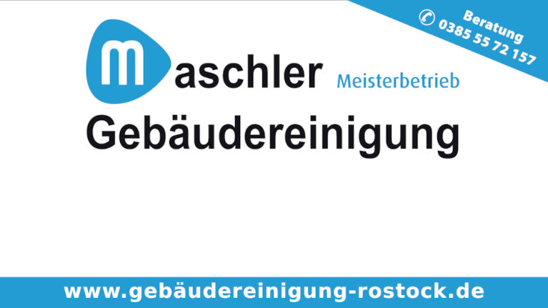 Startseite - Gebäudereinigung Maschler GmbH Rostock